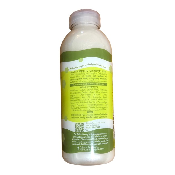 PATCHA SOAP CO. Watermelon Wonderland Bubble Bath - Picture 2 of 5